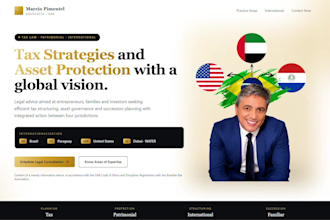 design a high converting landing page for law firms and attorneys