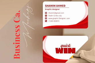 design modern minimalist business card and luxury corporate