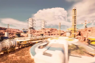 stylized 3d game environments for sci fi rpgs level design in unreal engine