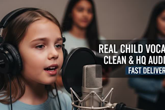 record children choir, gospel background vocals and harmonies