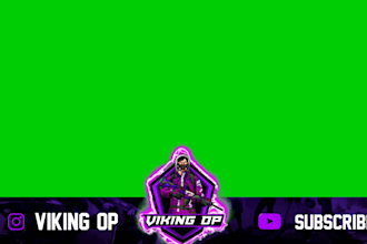 design a professional gaming youtube logo and channel banner