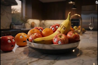 create viral ai fruit video