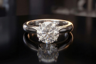 create ai 3d diamond jewelry video for your ring, necklace designs