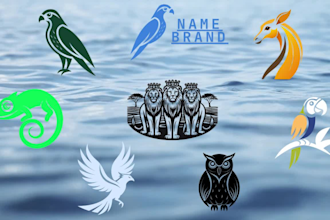 desain logo mudah di ingat dan modren