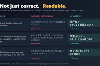 create natural english to japanese subtitles for your youtube video srt