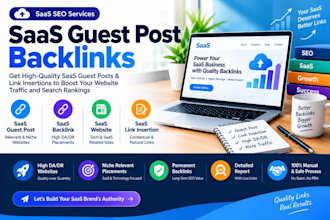 rank saas backlink via saas guest post on high da website
