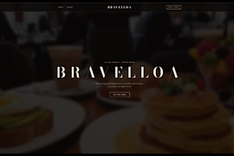 build a custom restaurant website with menu and reservations