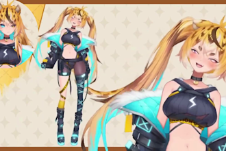vtuber live2d, vtuber model, vtuber rigging, 3d vtuber, live2d model, 2d vtuber