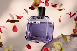create luxury cgi product commercials and perfume ads