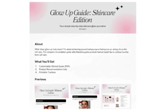 create personalized skincare planner for you