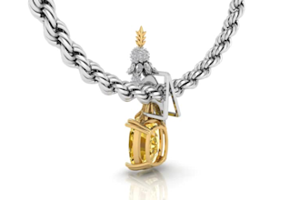 design custom 3d name pendant and iced out jewelry cad model