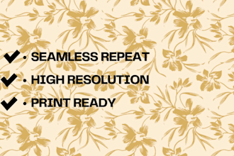 create unique pattern designs