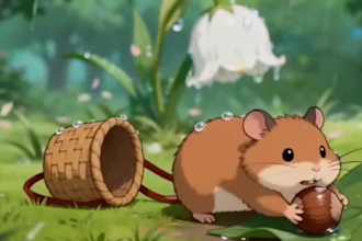 create 3d animal animation, animal short video 3d disney pixar style christmas