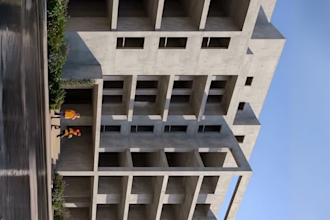 create ai powered construction build timelapse