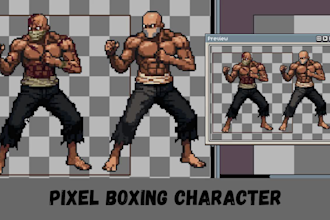 do retro pixel art 2d sprite sheet pixel art animation pixel character design