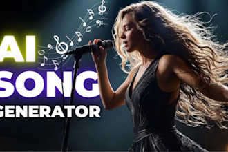 create professional ai song with ai and music production