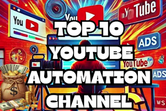 create cashcow faceless youtube videos and automation channel