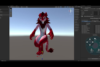 create custom 3d vrchat avatar, vtuber, vroid model commission for pc and quest