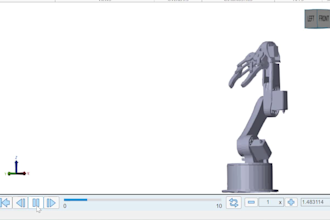 simulate robotic arms in matlab with kinematics and dynamics
