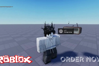 model and rig custom roblox characters, npcs, monsters and game assets
