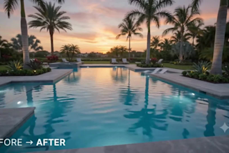 create swimming pool construction time lapse videos