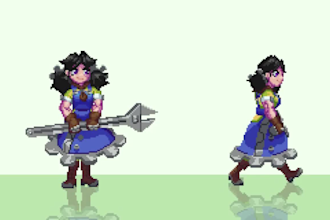 do pixel art character design pixel sprite sheet pixel animation