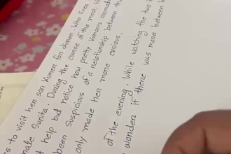 write a beautiful personalized letter for you