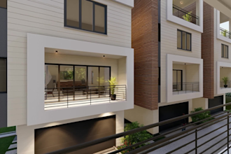 create realistic 3d architectural walkthrough animation