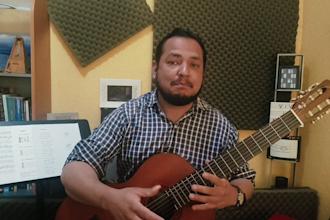 te enseño a tocar la guitarra