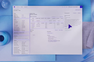 craft an ai powered 3d abstract isometric UI animation for your premium software