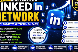 grow your linkedin network with targeted outreach and leads