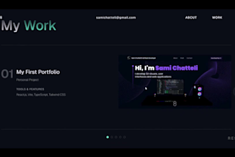design and develop modern 3d websites