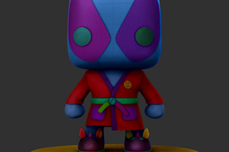 help to create unique 3d funko pop 3d bobblehead 3d model 3d figurine for print