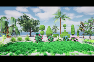 design stylized ue5 game environment ue5 level 3d world game map design