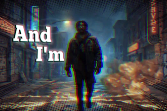 create futuristic ai animated music video with cinematic visuals