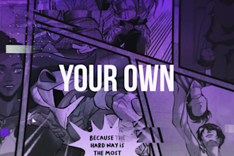 make motion or animate your comics, manga, drawing
