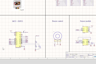 help you design schematic and pcb layout for iot circuits