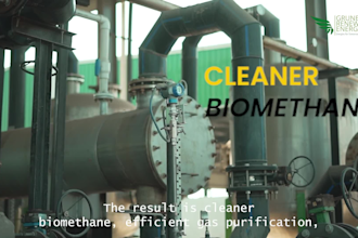 3d industrial process biogas plant animation renewable energy video