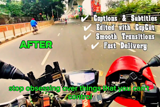 edit short reels with captions