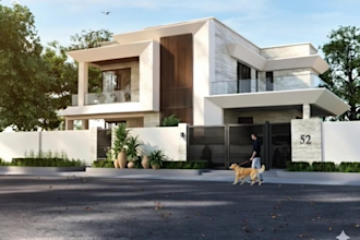 do photorealistic 3d rendering for your home elevations