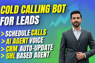 do ai cold calling agent voice agent inbound outbound with ghl n8n bland vapi
