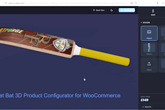 build an interactive 3d product configurator for your website