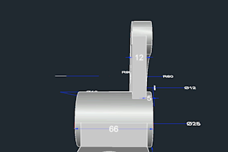 create professional 3d mechanical autocad drawing