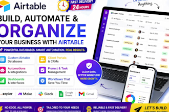 build and fix airtable database with airtable expert in 24 hours