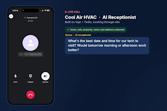 create an ai voice agent or ai voice caller using vapi or retell ai