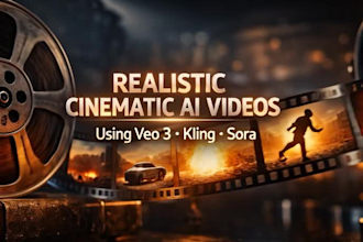 create cinematic ai movie trailer, film trailer, ai short film video, ai movie