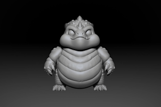 sculpt custom fantasy creatures and dragons for 3d printing