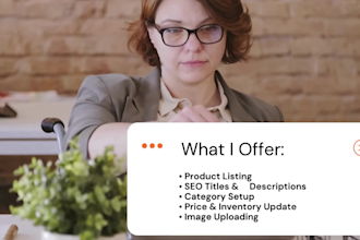 professionally upload products to shopify or woocommerce