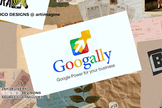 design a modern minimalist logo with brand identity for you