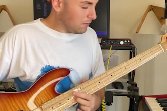 record soulful funk, neo soul and reggae bass lines